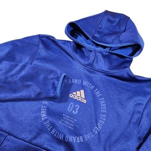 Adidas Climawarm Men Hoodie Blue S The Brand W/ The Three Stripes 03 Long Sleeve